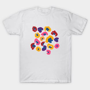 Animal colourful pop art print T-Shirt